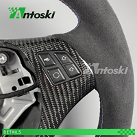 Volant personnalisé en fibre de carbone avec poignées en microfibre pour BMW E82 E88 E90 E91 E92 330i 335i 135i 128i M3 320d 2026-2013