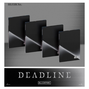 KPOP BLACKPINK 3er Mini Álbum DEADLINE SILVER Ver. CD Coleccionable Oficial Bluewave Music Korea Merch de Regalo para Grupo Femenino - Product Image 6