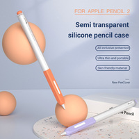 Étui de protection pour Pencil 1ère et 2ème génération, silicone antichoc de haute qualité, translucide, design paysage naturel