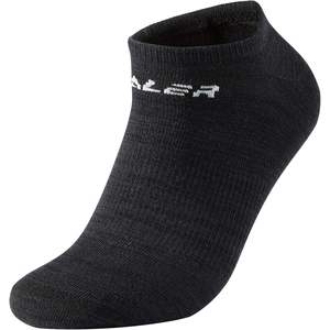 Ealer Chaussettes basses pour femme, fines, respirantes, décontractées, athlétiques, en spandex et polyester, lot de 3, bleu marine, noir, blanc - Product Image 6