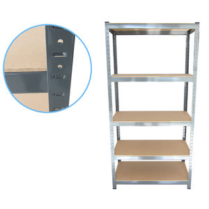 5 tier באיכות גבוהה מתכוונן boltless פלדה מוסך מדפי - Product Image 5
