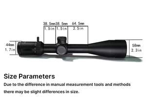 กล้องเล็ง BANGBANG 4-14x50 SFIR SFP สำหรับล่าสัตว์, กล้องเล็งแบบท่อขนาด 30 มม. สำหรับกีฬากลางแจ้ง - Product Image 6