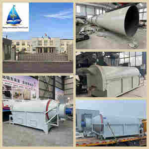 آلة تجفيف الفحم النباتي الدوارة بسعر المصنع، معدات تجفيف الأعشاب، آلة تجفيف دوارة - Product Image 6