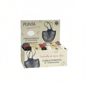 Punta Shopping Nets Paquete de 18 bolsas de compras reutilizables de algodón ecológicas - Product Image 2