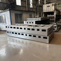 Mini tour-fraiseuse combinée, en fonte grise HT-250, pour usinage de pièces, avec services de fonderie d'acier et de fonte, machine CNC