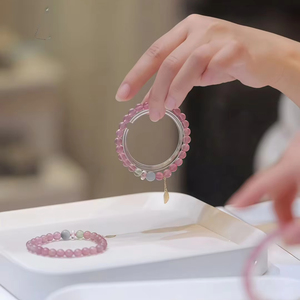 Design geometrico nove viola fuoco per anniversari alla moda per bracciali - Product Image 2