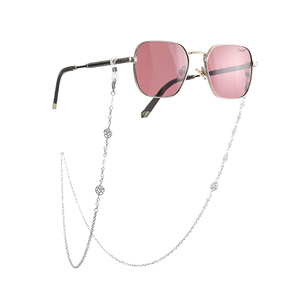 Venta al por mayor <span class=keywords><strong>cadena</strong></span> de correa de <span class=keywords><strong>gafas</strong></span> ligera antideslizante personalizada <span class=keywords><strong>para</strong></span> máscaras faciales <span class=keywords><strong>gafas</strong></span> de sol 73cm de longitud modelo F036/F136 hecho en China - Product Image 1