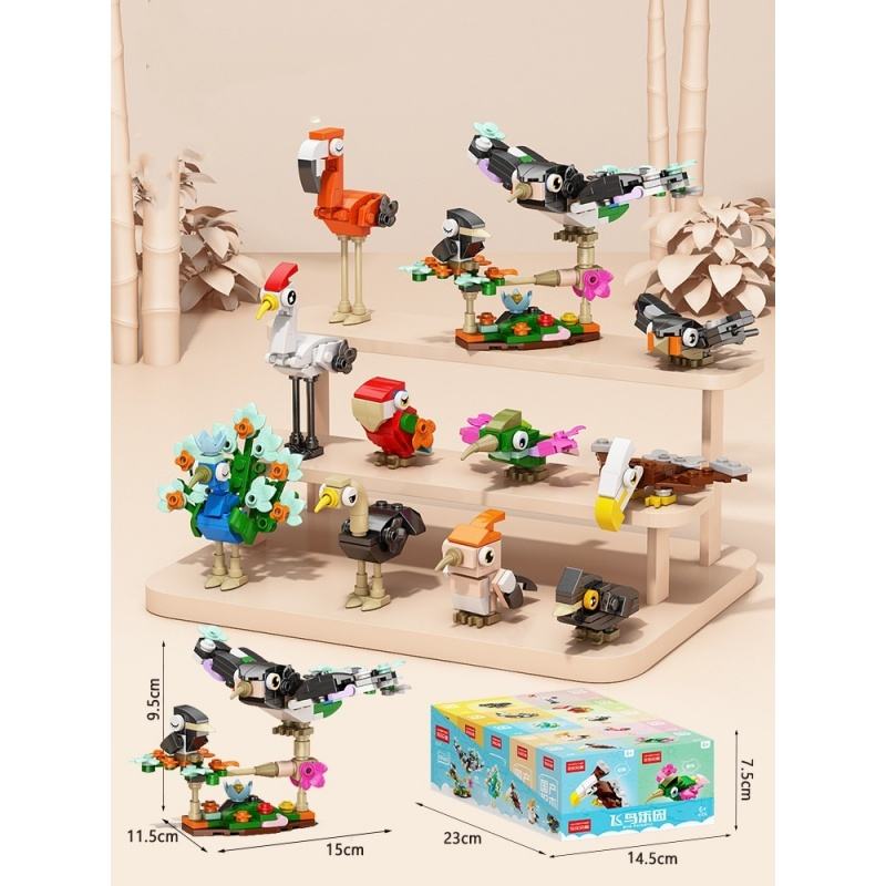 9100 Flying Bird Park 1 juego de 10 cajas. Pedidos en múltiplos de 10.