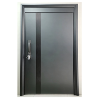 Puerta Blindada de Alto Rendimiento con Bisagras Ocultas para Proyectos de Edificios Comerciales, Puerta Empotrada para Edificios de Gran Altura, Certificación UL 10C para Hospitales