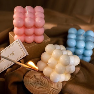 Vela Aromática Ecológica Hecha a Mano en Frasco, 100% Cera de Soya Natural Pura, No Tóxica, Sin Humo, Ecológica, Diwali, 7 Colores - Product Image 1