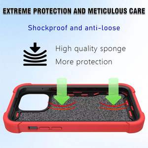 Coques de téléphone portable en silicone souple pour iPhone 16 15 14 13 12 11 Pro <span class=keywords><strong>Max</strong></span> Plus, protection multicouche, anti-chute, coque rigide - Product Image 6