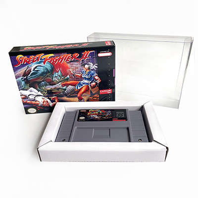 Street Fighter II: The World Warrior - Caja con cartucho