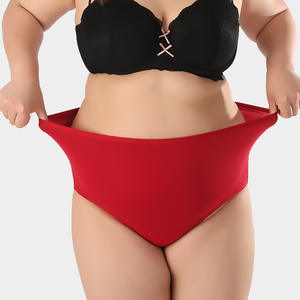 Culottes Bikini Femme en Coton Pur Rouge Grande Taille 2025 – Dentelle Sexy, Sans Couture, Tricotées, Usage Quotidien – Fournisseur ODM - Product Image 5