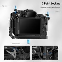 NEEWER Cage vidéo en aluminium avec trous ARRI R50 compatible avec Canon EOS R50