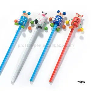 Nouveau design nouveauté en bois <span class=keywords><strong>Crayon</strong></span> De Dessin Animé Pour Les Enfants - Product Image 1