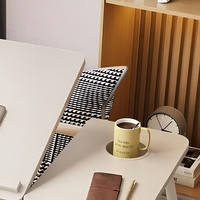 Bureau portable pliable réglable en hauteur, table de lit en bois, support pour ordinateur, pour le bureau, la maison, l'étude, le travail, la chambre