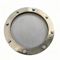 Diffuseur d'air en acier inoxydable fritté, pierre d'aération à microbulles pour le traitement de l'eau, équipement de diffusion pour générateur d'ozone