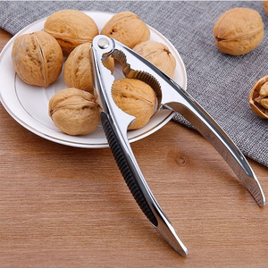 <b>Walnut</b> Cracker Zinc Alloy Thickened Black Kitchen Tool For Nut <b>Shelling</b> - Product Image 2