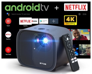 Proiettore 4K per Casa 2026, Ultimo Modello con Autofocus F2A, Sistema Android TV Intelligente, Quad Core, Sistema Google-TV, Dual WiFi, 1080p - Product Image 2