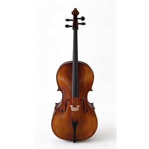 Violon artisanal en épicéa et érable européens, manche en ébène, cordes en nylon, taille 4/4, instrument à cordes pour étudiant - Product Image 1