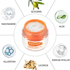 <span class=keywords><strong>Crema</strong></span> Sbiancante con Etichetta Privata, Correttore per Macchie Scure, Inibisce la Melanina, Riduce le Macchie, Idratante, Uniforma il Tono della Pelle, <span class=keywords><strong>Crema</strong></span> <span class=keywords><strong>Viso</strong></span> OEM - Product Image 2