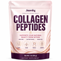 Kolagen Tulang Sapi Bubuk Peptida Multi Ikan Laut Terhidrolisis, Suplemen Minuman untuk Kecantikan Tingkat Lanjut, Kulit Halus, dan Menghaluskan