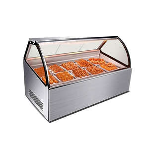 Équipement <span class=keywords><strong>de</strong></span> réfrigération pour traiteur commercial, vitrines réfrigérées pour la viande fraîche, les fruits <span class=keywords><strong>de</strong></span> mer, le poisson, pour les boucheries, les magasins <span class=keywords><strong>de</strong></span> détail, vitrine réfrigérée - Product Image 2