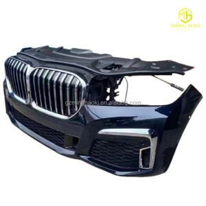 Convient aux pare-chocs des véhicules <span class=keywords><strong>BMW</strong></span> 740, 750, <span class=keywords><strong>760</strong></span> G12, avec phares avant. Ensemble de pare-chocs complet par Gashan. - Product Image 6