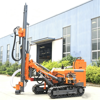 Machine de forage minière portable à moteur diesel pour puits profonds, avec moteur et boîte de vitesses, moteur 88 kW, profondeur max. 100 m