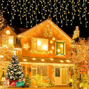 <span class=keywords><strong>Guirlande</strong></span> de rideau à Led, rideau de glace, lumière de noël pour fête de mariage, nouvel an - Product Image 2