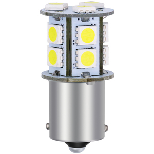 Ba15s 24V LED tín hiệu rẽ 13smd 5050 12-24V 1156 7440 phổ phanh ánh sáng P21W tự động 1156 5000K LED tín hiệu bóng đèn - Product Image 1