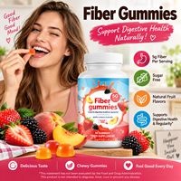 Gummies de fibres prébiotiques sans sucre en gros pour la santé intestinale et le soutien digestif – Complément alimentaire OEM Marque Privée
