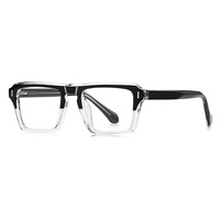 TYSD-LS049 Nuevas Monturas Ópticas Rectangulares TR Populares en Stock para Hombres con Monturas para Gafas y Lentes con Patillas para Todo Tipo de Rostro