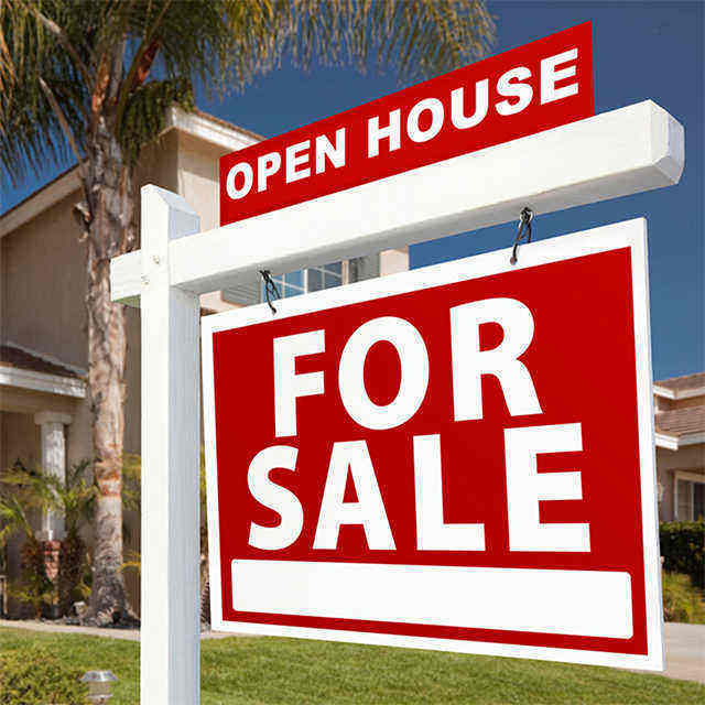 Customizable Size Yard Sign Stakes Yard