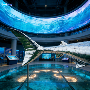 야외 맞춤형 현대식 광택 스테인리스 스틸 상어 조각품 (정원 및 가정 장식용) - Product Image 4