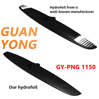 Nouvelle arrivée 2026 GY PNG1150 Hydrofoil Ultra-léger en fibre de carbone 3K pour kitesurf, wingfoil, sports nautiques, surf et pump foil