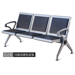 Sillas de espera Bao Xian Row BX-T63P con estructura de acero y reposabrazos para áreas de espera de aeropuertos y hospitales - Product Image 5