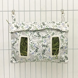 Kobay Chinchilla gıda evi için tavşan saman çanta saman dağıtıcı kobay için tavşanlar <span class=keywords><strong>Pet</strong></span> ürünleri için besleyici Hay çantası - Product Image 1