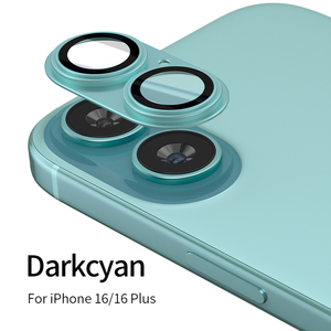 Cho iPhone 16/16 Cộng Với Bảo Vệ Máy Ảnh Ống Kính Bìa 9H Corning Glass Với Kim Loại Nhôm Điện Thoại Di Động Màn Hình Bìa Phim - Product Image 5