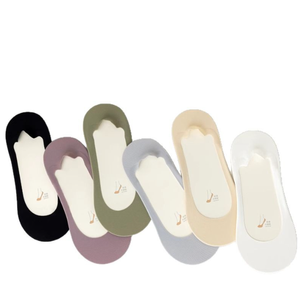 Calzini invisibili <span class=keywords><strong>senza</strong></span> <span class=keywords><strong>cuciture</strong></span> antiscivolo da <span class=keywords><strong>donna</strong></span> taglie forti, traspiranti, per uso quotidiano, all'ingrosso - Product Image 3