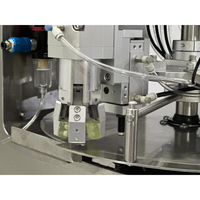 Machine de remplissage et de capsulage de détergent à lessive automatique Machine de remplissage et de capsulage d'eau pour sachet de ketchup Pochette de sac verticale