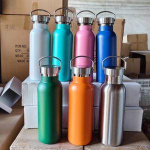 Botella de Agua Deportiva de Acero Inoxidable sin BPA, a Prueba de Fugas, con Logotipo Personalizado, Taza de Viaje de Gran Capacidad para Exteriores y Gimnasio - Product Image 5