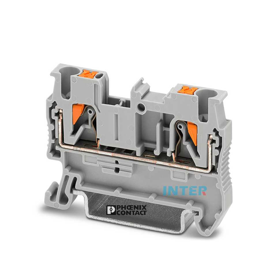 3209510 PT 2.5 Empurre na mola Screwless Din Rail blocos terminais trilho montado mola blocos terminais conectores