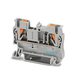 3209510 PT 2.5 Push In Spring Screwless Din Rail Terminal Blocks Rail Mounted Spring Terminal Blocks Connectors