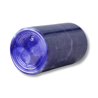 Bouteille de parfum Chine Vente en gros Vaporisateur en verre dépoli unique 4oz en bouteilles rondes violettes blanches opaques de 50ml Bouteille de parfum de 100ml