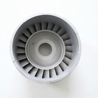Conjunto de Rueda de Turbina Resistente al Desgaste y al Calor para Minería, Perforación Petrolera y Motores de Vapor - Fundido al Vacío y Tratado Térmicamente