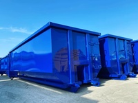 Gestion des déchets d'usine OEM Benne à ordures Roll Off Déchets Jetable Extérieur Crochet Ascenseur Conteneur RORO Bin