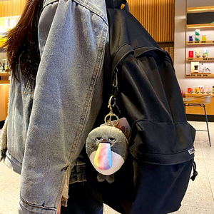 พวงกุญแจตุ๊กตาเต่าซากาบันน่ารัก นุ่มนิ่ม ของตกแต่งกระเป๋าเป้สะพายหลัง ของขวัญ - Product Image 4