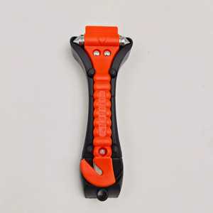 Wholesale Car Emergency Safety Hammer Life Saving Escape Seat Belt <b>Cutter</b> Window <b>Glass</b> Breaker Red - Product Image 2