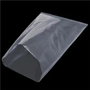 Petits sacs plats transparents en plastique PE LDPE à extrémité ouverte de 1 mil personnalisés pour la nourriture
